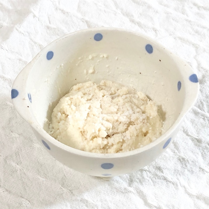 簡単⭐木綿豆腐でココナッツアイス